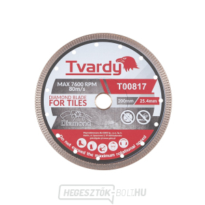 Gyémánt korong porcelánhoz 200x10x25,4/22,23mm Gyémánt korong porcelánhoz 200x10x25,4/22,23mm gallery main image