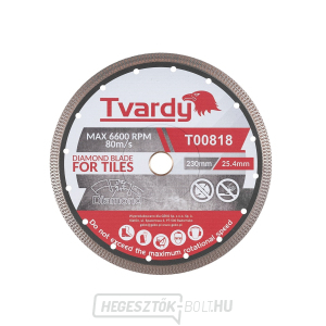 Gyémánt korong porcelánhoz 230x10x25,4/22,23mm  Gyémánt korong porcelánhoz 230x10x25,4/22,23mm  gallery main image