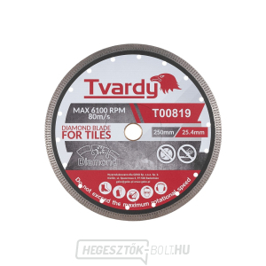 Gyémánt korong porcelánhoz 250x10x25,4/22,23mm  Gyémánt korong porcelánhoz 250x10x25,4/22,23mm  gallery main image