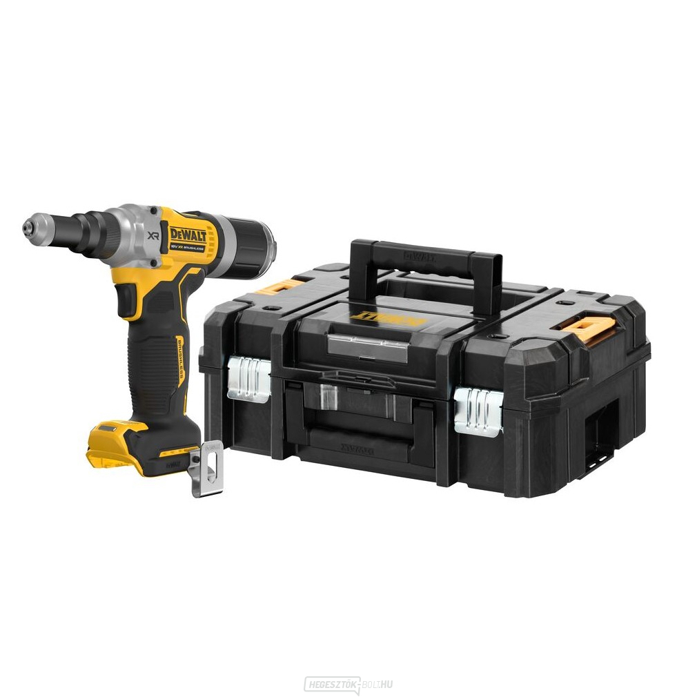 Dewalt akkus szegecselő DCF414NT 6,3mm akkumulátor és töltő nélkül
