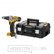 Dewalt akkus szegecselő DCF414NT 6,3mm akkumulátor és töltő nélkül gallery main image