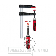 Bessey TG100S 17-2K merev csavaros bilincs edzett öntöttvasból 1000/175 mm Előnézet 