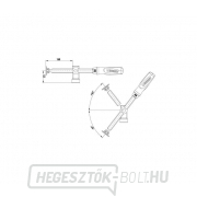 Bessey TW28AV forgatható adapter Előnézet 