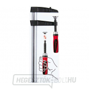 Bessey TGK40-2K edzett öntöttvas csavarmerevítő 400/120 mm Bessey TGK40-2K edzett öntöttvas csavarmerevítő 400/120 mm gallery main image