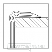 Csavaros bilincs Bessey Omega GM20Z-2K, 200/100 mm (kétkomponensű fogantyú) Előnézet 