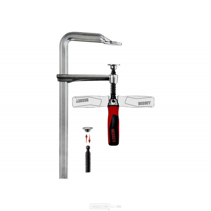 Bessey GZ25KG csavaros bilincs összecsukható fogantyúval
