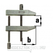 Bessey PA40 párhuzamos csavaros bilincs Előnézet 