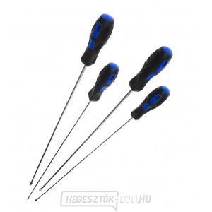 Hosszú csavarhúzók 450mm lapos és Phillips mágneses hegyekkel, 4 db-os készlet, TA1102 Hosszú csavarhúzók 450mm lapos és Phillips mágneses hegyekkel, 4 db-os készlet, TA1102 gallery main image