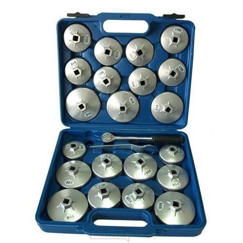Dugókulcs készlet olajszűrőhöz 23 db, Matabro MB-03-06014 