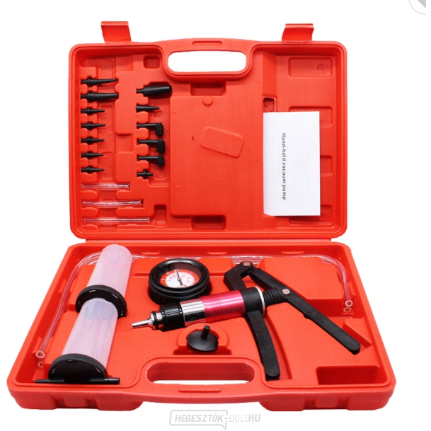 Készlet a fékrendszer légtelenítéséhez és az üzemi folyadékok elszívásához, Matabro MB-03-08011