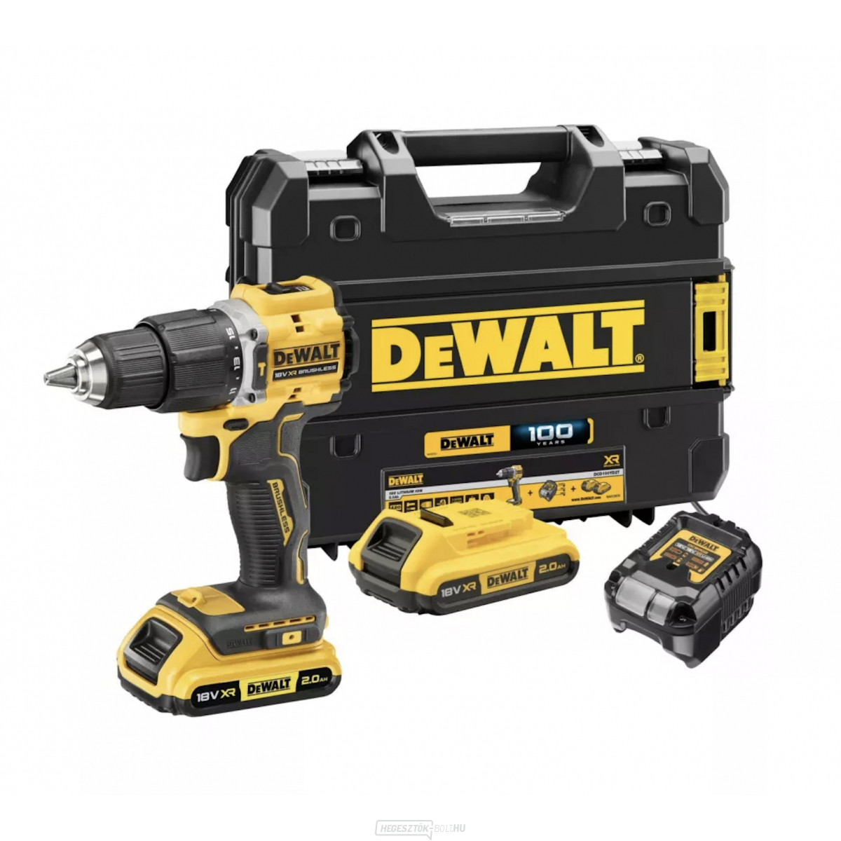 Verseny egy 75 050 Ft értékű DEWALT DCD100YD2T XR LI-ION 18V/2X2,0AH ütvefúróért