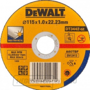 DEWALT DT3442 Rozsdamentes acél vágótárcsa gallery main image