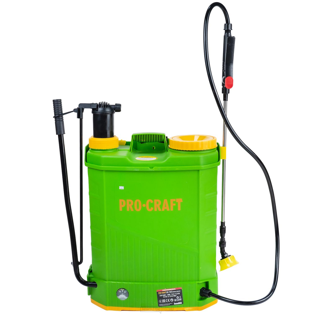 Akkumulátoros permetező Procraft AS-16/2 | AS-16/2
