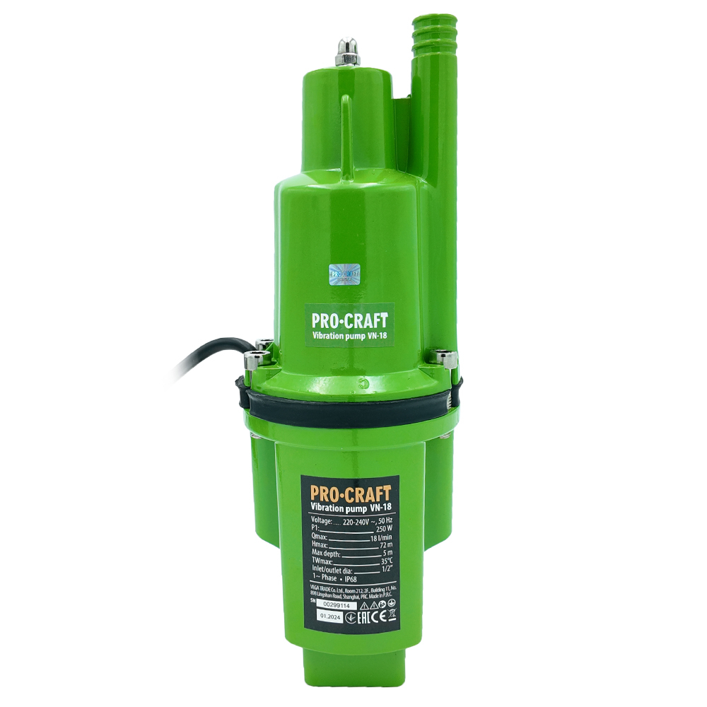 Procraft VN-18 vibrációs pumpa | VN-18 Előnézet 