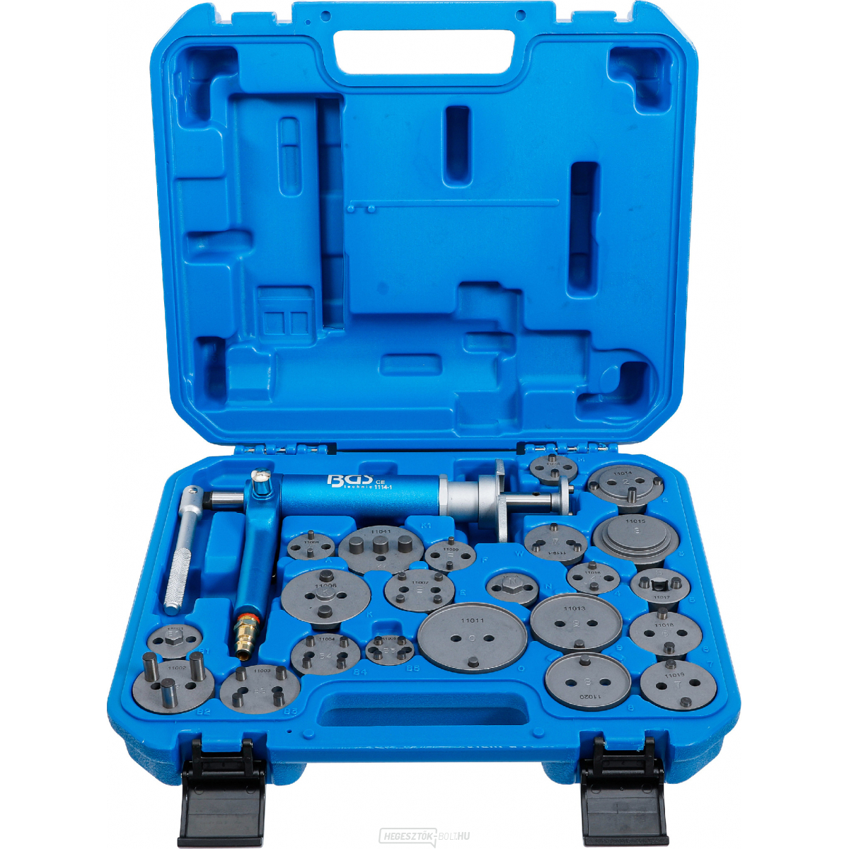 Fékdugattyú kompressziós készlet | pneumatikus | 22 darabos, BGS 1114