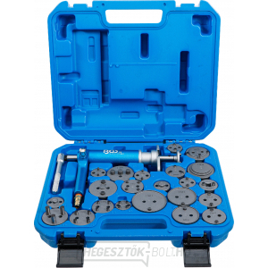 Fékdugattyú kompressziós készlet | pneumatikus | 22 darabos, BGS 1114 Fékdugattyú kompressziós készlet | pneumatikus | 22 darabos, BGS 1114 gallery main image
