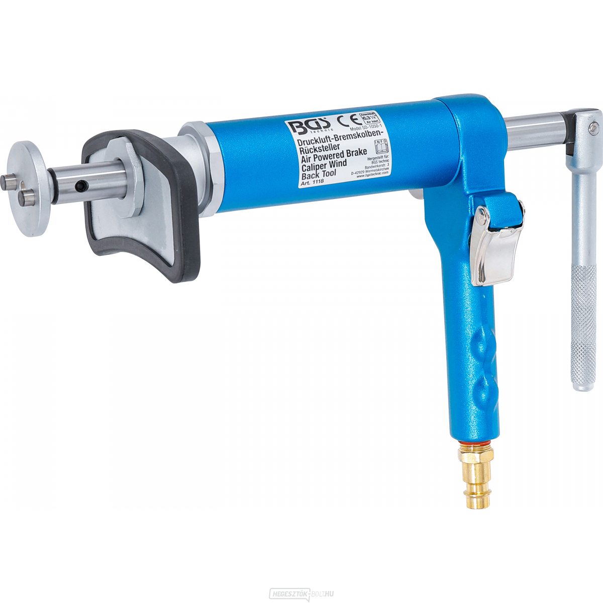 Pneumatikus szerszám fékdugattyúk összenyomásához, BGS 1118 Pneumatikus szerszám fékdugattyúk összenyomásához, BGS 1118 gallery main image