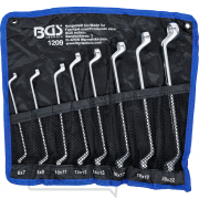 Kétoldalas villáskulcs készlet | megtört | 6 x 7 - 20 x 22 mm | 8 részes, BGS 1209 Kétoldalas villáskulcs készlet | megtört | 6 x 7 - 20 x 22 mm | 8 részes, BGS 1209 náhled