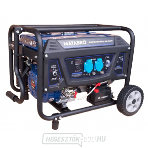 Generátor, erőmű 3000W elektromos indítóval és AVR, Matabro MB-3000W Generátor, erőmű 3000W elektromos indítóval és AVR, Matabro MB-3000W gallery main image