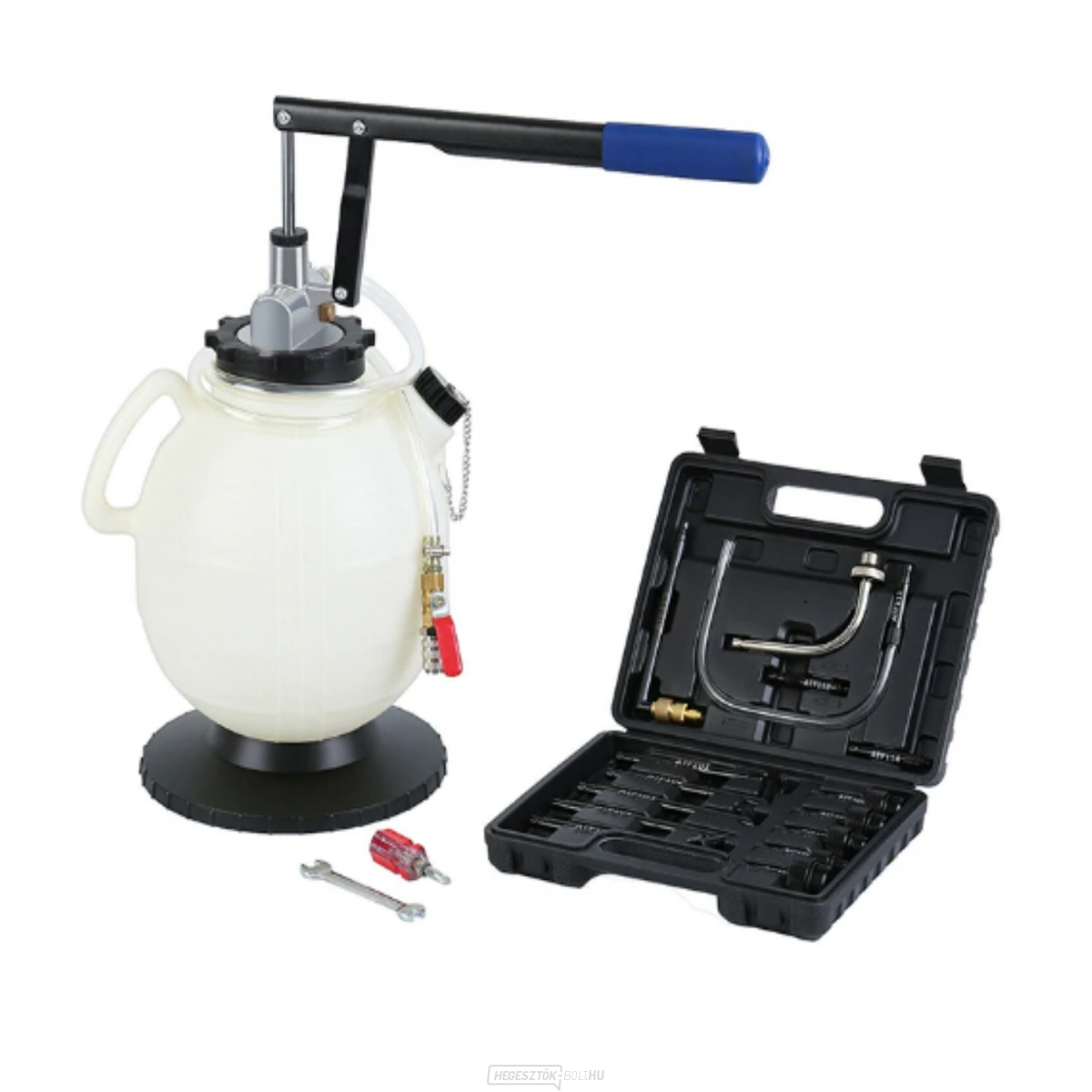 Olajbetöltő kézi/automata sebességváltókhoz | 7L | 15 adapter, Matabro MB-OIL04