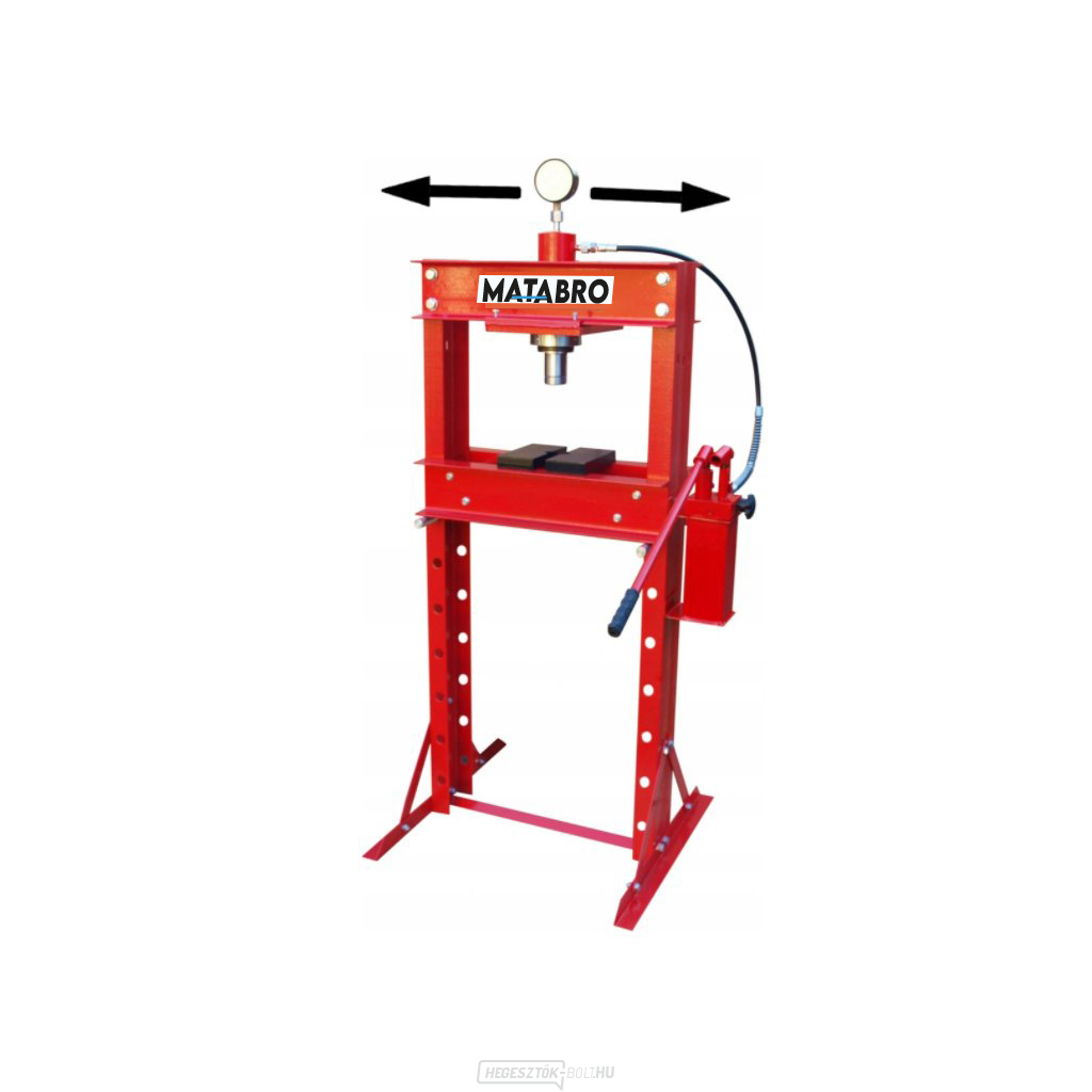 30t hidraulikus prés kétfokozatú szivattyúval és csúszódugattyúval, Matabro MB-P30TDP