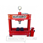 30t hidraulikus prés kétfokozatú szivattyúval és csúszódugattyúval, Matabro MB-P30TDP 30t hidraulikus prés kétfokozatú szivattyúval és csúszódugattyúval, Matabro MB-P30TDP náhled