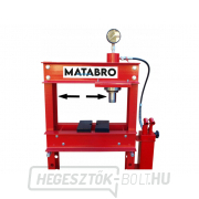 30t hidraulikus prés kétfokozatú szivattyúval és csúszódugattyúval, Matabro MB-P30TDP 30t hidraulikus prés kétfokozatú szivattyúval és csúszódugattyúval, Matabro MB-P30TDP náhled