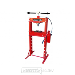 30t hidraulikus prés kétfokozatú szivattyúval és csúszódugattyúval, Matabro MB-P30TDP 30t hidraulikus prés kétfokozatú szivattyúval és csúszódugattyúval, Matabro MB-P30TDP gallery main image