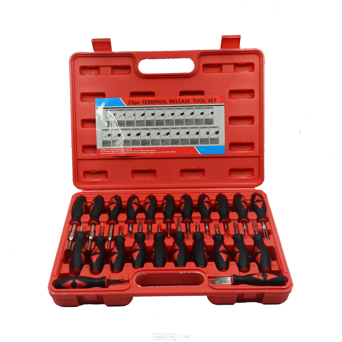 Szerszámkészlet sorkapcsok és kábelek eltávolításához, 23 db, Matabro, MB-03-06045