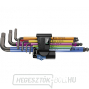 Wera 022210 Inbus dugókulcsok 950/9 Hex-Plus Multicolour HF 1, BlackLaser tartási funkcióval (9 darabos készlet) Wera 022210 Inbus dugókulcsok 950/9 Hex-Plus Multicolour HF 1, BlackLaser tartási funkcióval (9 darabos készlet) gallery main image