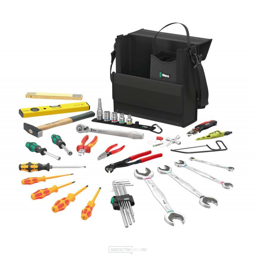 Wera 136071 Wera 2go SHK 1 szerszámok a szaniter-, fűtés- és klímatechnikához (36 részes készlet)