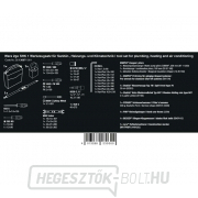 Wera 136071 Wera 2go SHK 1 szerszámok a szaniter-, fűtés- és klímatechnikához (36 részes készlet) Előnézet 
