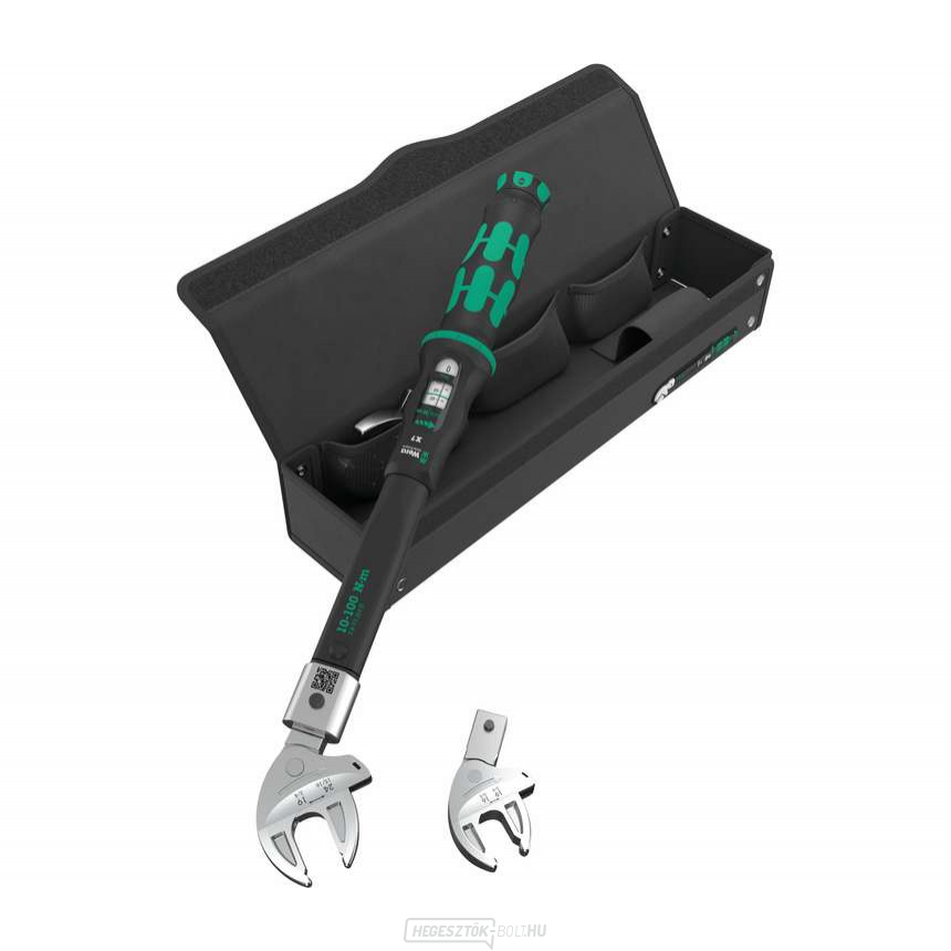 Wera 136076 Click-Torque X 7 nyomatékkulcs (10 ÷ 100 Nm) 16 ÷ 32 mm-es hüvelyekkel hőszivattyúkhoz/klímaberendezésekhez. 9530 típus (4 darabos készlet)