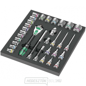 Wera 150112 Zyklop racsnis készlet 1/2" 8000 C típus 9722 habbetétben 1. szett (31 darabos készlet) Wera 150112 Zyklop racsnis készlet 1/2" 8000 C típus 9722 habbetétben 1. szett (31 darabos készlet) gallery main image