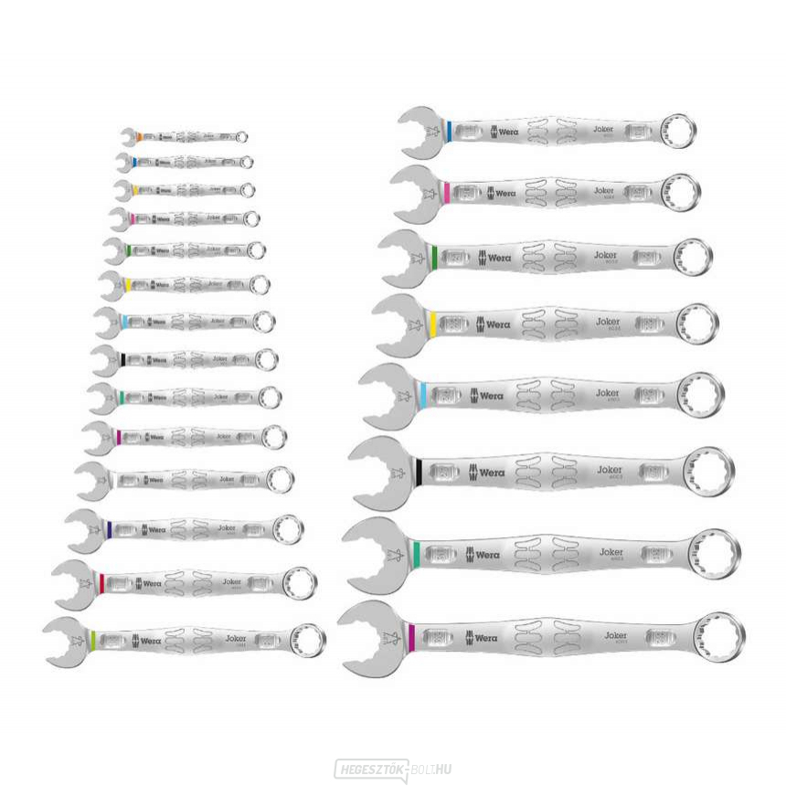 Wera 020232 Csavarkulcsok 5,5 ÷ 32 mm 6003 Joker 22 Set 1 (22 darabos készlet)