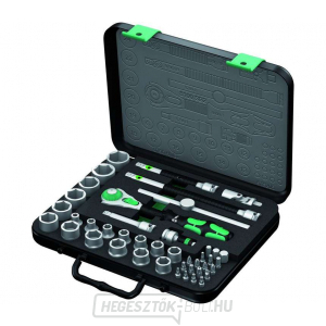 Wera 003594 Zyklop Speed 8100 SB 2 racsnis készlet, 3/8" szorítórész, metrikus - 43 db Wera 003594 Zyklop Speed 8100 SB 2 racsnis készlet, 3/8" szorítórész, metrikus - 43 db gallery main image