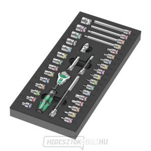 Wera 150110 Zyklop racsnis készlet 1/4" 8000 A típusú 9720 habbetétben 1. szett (37 darabos készlet) Wera 150110 Zyklop racsnis készlet 1/4" 8000 A típusú 9720 habbetétben 1. szett (37 darabos készlet) gallery main image