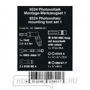 Wera 136043 Szerszámok fotovoltaikus telepítéshez 1. 9524 típus (7 darabos készlet) náhled