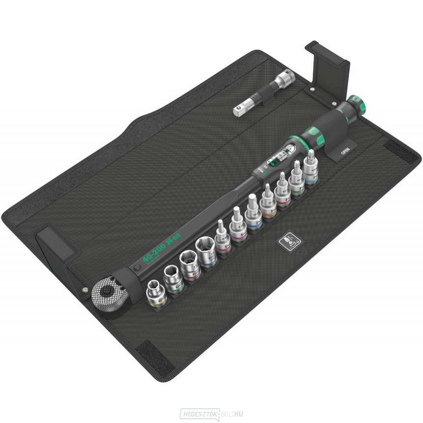 Wera 075680 Click-Torque állítható nyomatékkulcs 40 ÷ 200 Nm 1/2" Click-Torque C 3 készlet 1 (13 részes készlet)
