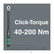 Wera 075680 Click-Torque állítható nyomatékkulcs 40 ÷ 200 Nm 1/2" Click-Torque C 3 készlet 1 (13 részes készlet) náhled