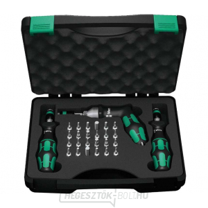 Wera 074739 Kraftform 7440/41/42 nyomatékos csavarhúzó készlet (0,3-6,0 Nm) Wera 074739 Kraftform 7440/41/42 nyomatékos csavarhúzó készlet (0,3-6,0 Nm) gallery main image