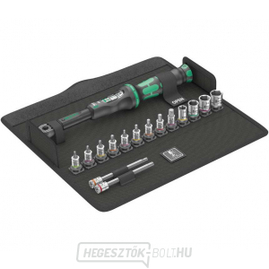 Wera 004180 Kerékpár szerszámok Kerékpár készlet Nyomaték 1 1/4" racsnival (2,5 ÷ 25 Nm) 16 részes készlet Wera 004180 Kerékpár szerszámok Kerékpár készlet Nyomaték 1 1/4" racsnival (2,5 ÷ 25 Nm) 16 részes készlet gallery main image