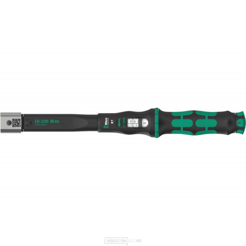 Wera 075657 Click-Torque X 7 nyomatékkulcs 14x18mm-es dugókulcsokhoz (10 ÷ 100 Nm)