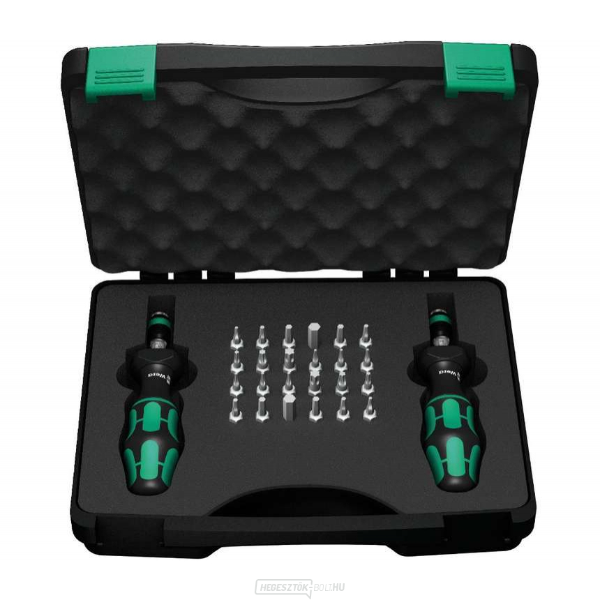 Wera 074738 Kraftform 7440/41 nyomatékos csavarhúzó készlet (0,3-3,0 Nm) Wera 074738 Kraftform 7440/41 nyomatékos csavarhúzó készlet (0,3-3,0 Nm) gallery main image