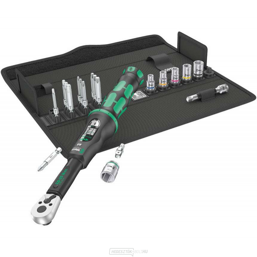 Wera 130110 Wera Click-Torque A 6 készlet 1 nyomatékkulcs 1/4" racsnival (2,5 ÷ 25 Nm) 21 részes készlet