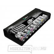 Wera 004080 racsnis készlet Zyklop Metal 8100 SC 10 - inch, szorító rész 1/2" (28 db) Előnézet 