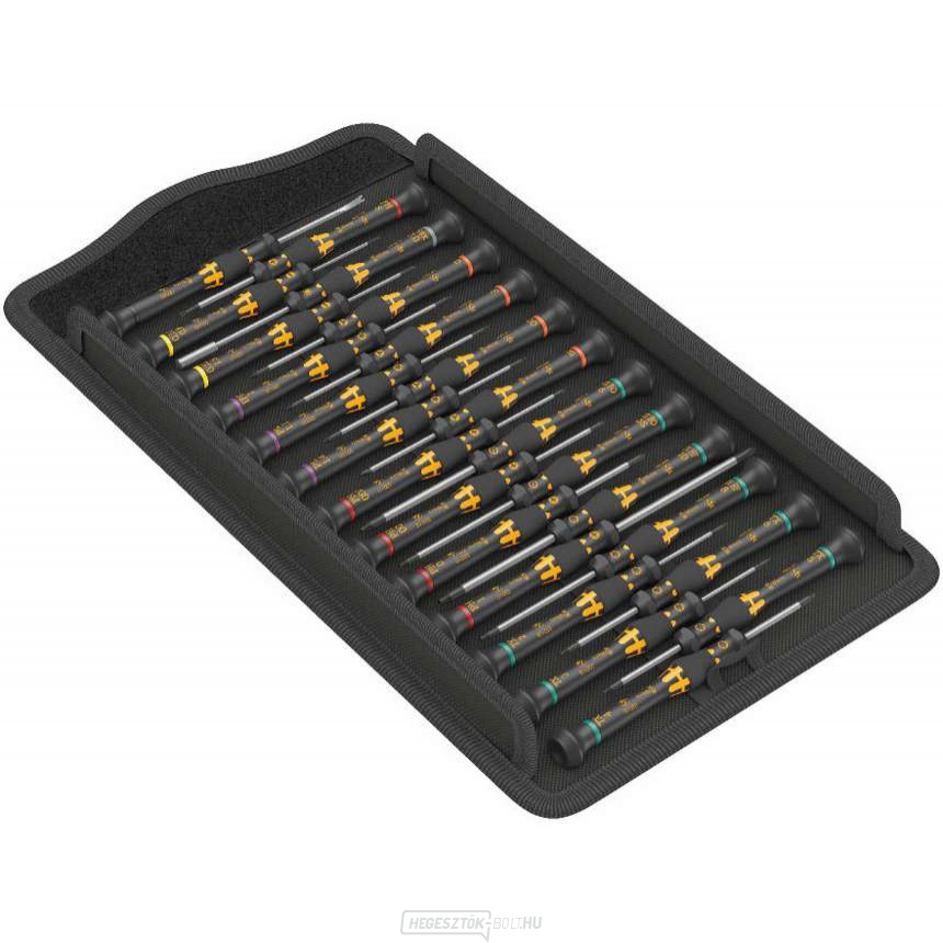 Wera 134019 Kraftform Micro ESD elektronikai csavarhúzó nagy csomag 1 (25 darabos készlet)