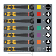 Wera 134019 Kraftform Micro ESD elektronikai csavarhúzó nagy csomag 1 (25 darabos készlet) Előnézet 