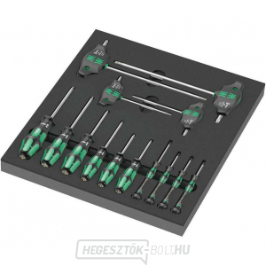 Wera 150103 TORX® 9712 csavarhúzó készlet 1 habbetétben (14 darabos készlet) gallery main image