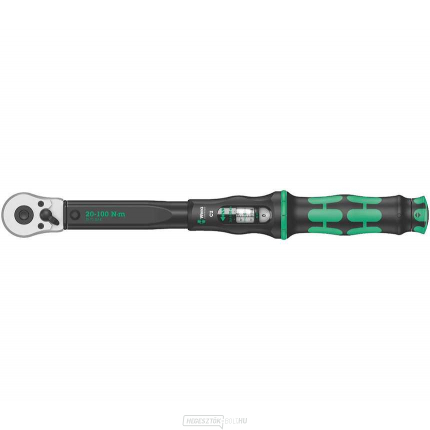 Wera 075621 Wera Click-Torque C 2 nyomatékkulcs 1/2" racsnival (20 - 100 Nm)